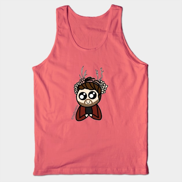 Reindeer Seb Tank Top by SuperrScribbles